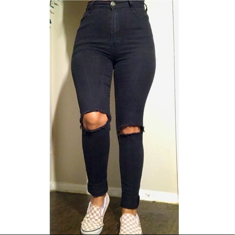 Black Fashion Nova Jeans